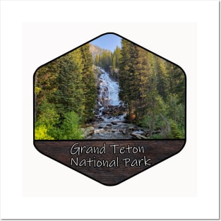 Grand Teton National Park - Hidden Falls Posters and Art